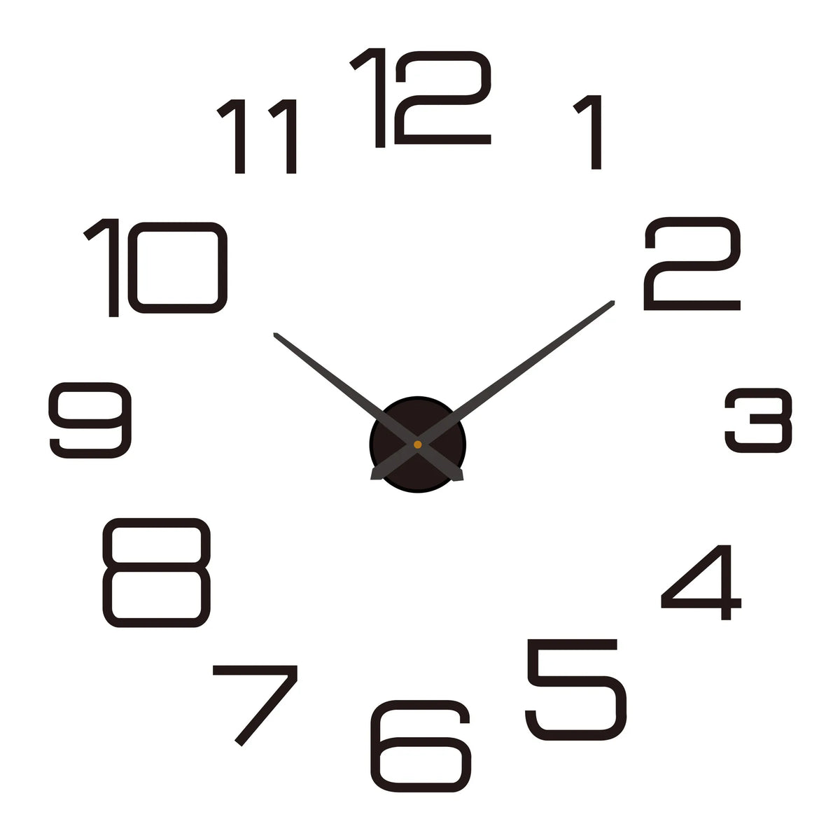 2023 Modern Design Large Wall Clock 3D DIY Quartz Clocks Fashion Watches Acrylic Mirror Stickers Living Room Home Decor Horloge