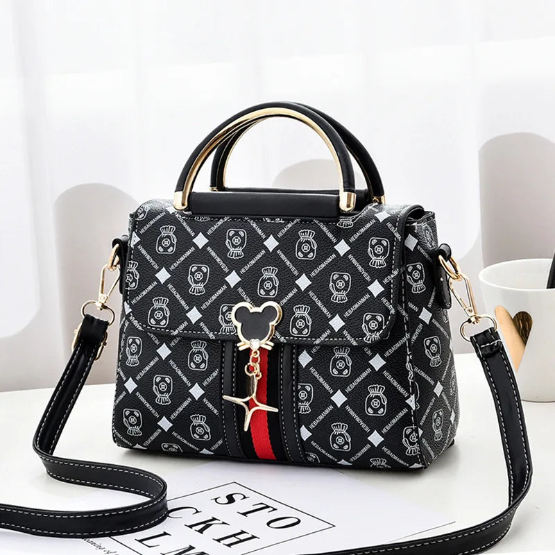 New Shoulder Bag Women Bag Tote Luxury Designer Handbag Women Handbags Leather Printed Monogram Single Shoulder Straddle Bag